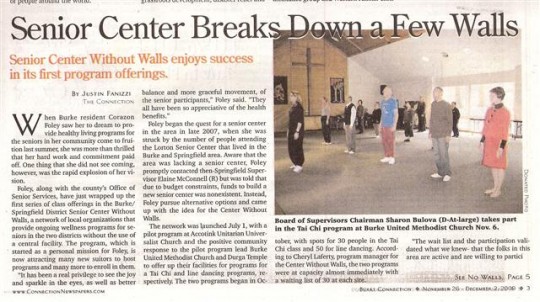Article Appearing in the Burke Connection