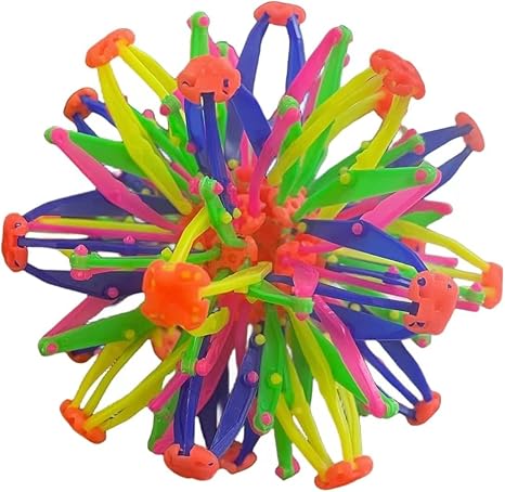 Expandable BreathingColorful Inflatable Ball Expandable Magic Ball - Stress Reliever Fidget Toys - Breathing Magic Collapsible Ball