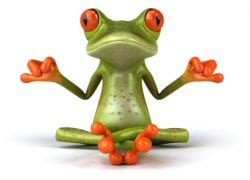 TRUE creative services frog